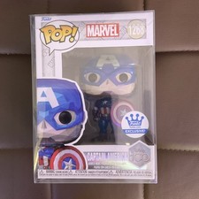 Funko Pop! Vinyl: Marvel - Captain America (Facet) - Funko (Exclusive) #1268