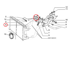 Pompe à eau Lancia KAPPA