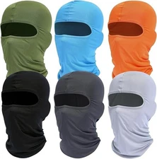 Mascaras para el sol UV 6 pzs mascara Sun pasamontañas pasamontana cubre cara 6p