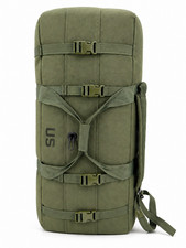 USGI Military Improved Duffel Bag Green Zipper Deployment Sea Bag Flight Bag LN