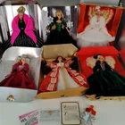 Lot of 6 Vintage Holiday Barbie Dolls 1989 1991 1997 1998 2002 04 Fantasy No Box