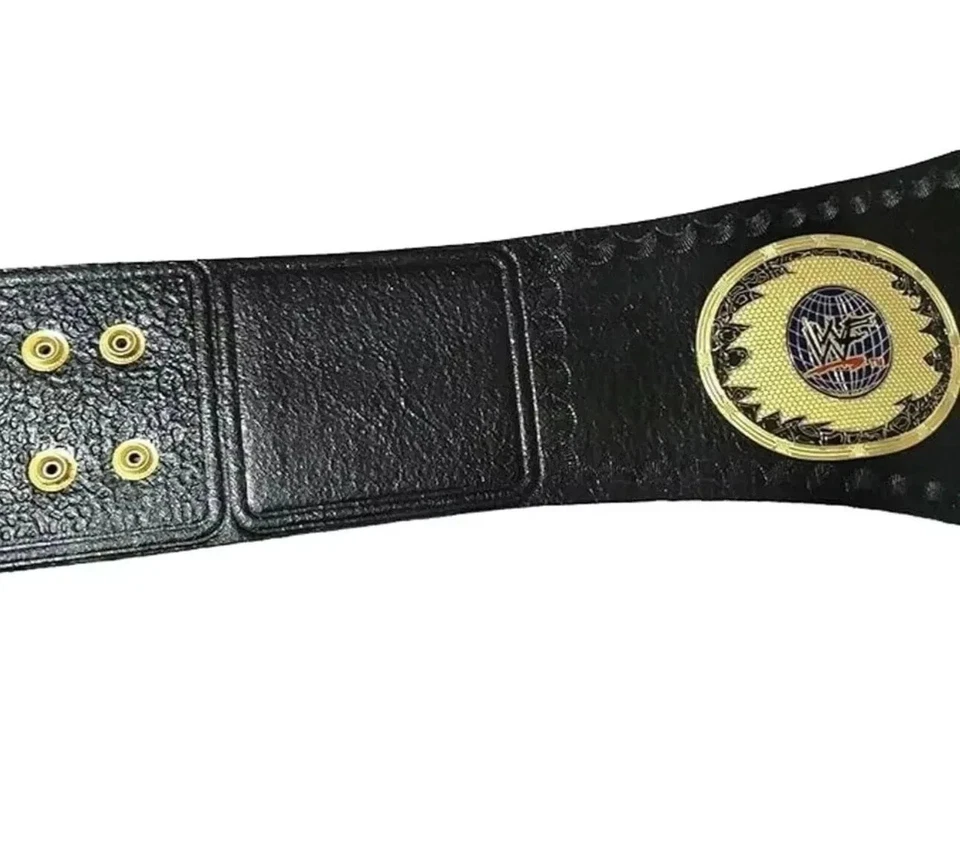 Réplica de cinturón de título de campeonato mundial femenino correa de cuero de latón cinturón Foto 3 de 4