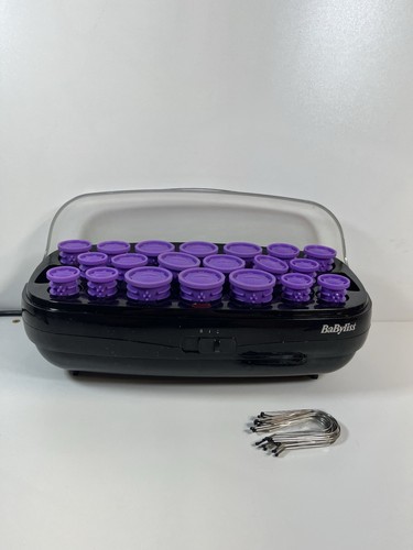 BaByliss 3045BU Purple Thermo Ceramic Rollers (14 Clips Included)