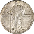 1926-P Standing Liberty Quarter Full Head Nice BU+ Great Eye Appeal