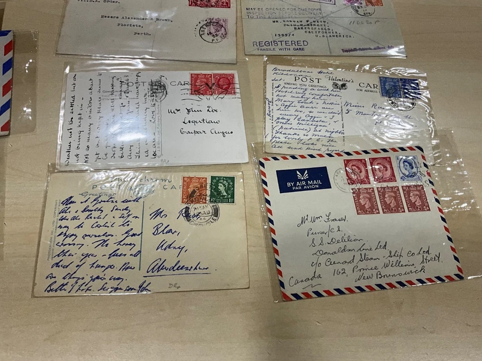 Gb postal history BRITISH POST OFFICE abroad & dual reign 34 items ad110 - Изображение 2 из 4