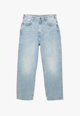 Only & Sons Womens Jeans Baggy Fit Light Denim High Waist