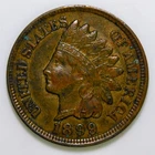 1899 Indian Head Cent Penny XF k539