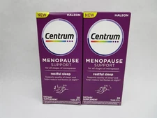 2x - Centrum Menopause Support Restful Sleep Supplement (Total 56 Tabs) 04/26
