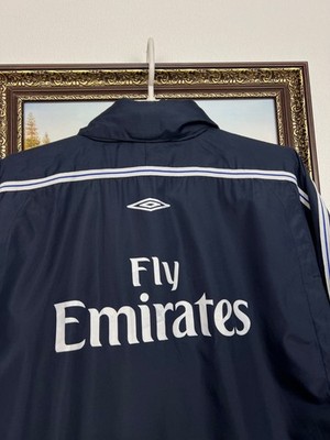 00s 短丈　umbro Chelsea track jacket M men Vintage Umbro Chelsea Football Jacket Soccer Track Top Hooded