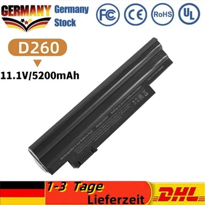 ✅AL10A31 AL10B31 Akku für ACER Aspire one 522 722 D255 D255E D257 D260 D270 - Bild 1 von 4