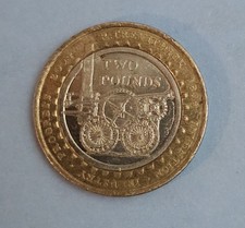2004 UK £2 Coin 1804 R.Trevithick Industry Steam Locomotive Rare 2 Pound Coin