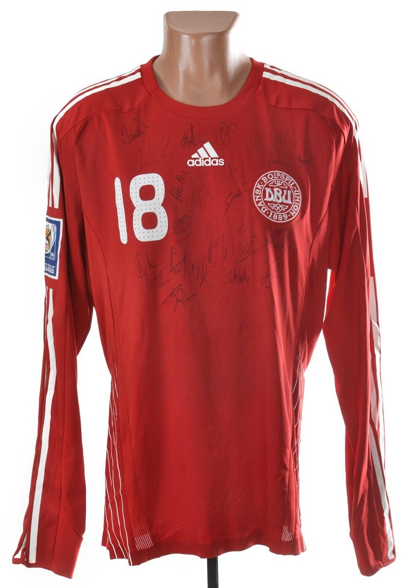 Maillot domicile du Danemark 2008-2010, taille XL