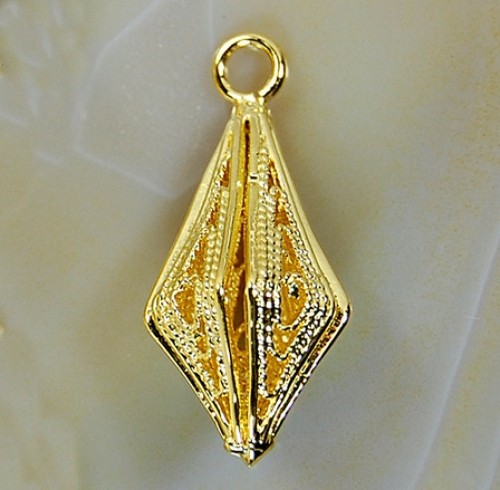 Golden,Bronze,silver ,Gunmetal,WGP,Metal Copper Pendant - Picture 4 of 9