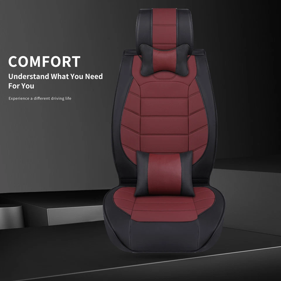 For Toyota Avalon Car Seat Covers Interior Front Full Set Leather 2/5 Seater - Image 3 of 4