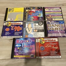 Karaoke   9 CD   LOT MTV 90s Pop Party Songs Love Disco 70s  More