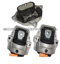 Audi S5 COUPE Quattro AUTO HYDRO Electric Engine TRANNY Motor Mount Mounts Set 3