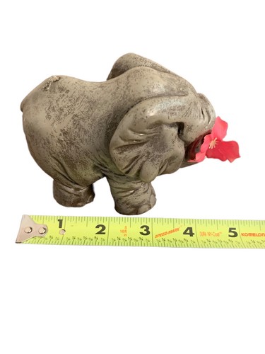 Elephant Candle Factory Wax Sculpted Candle Figurine Collectible Christmas Gift - Picture 10 of 13