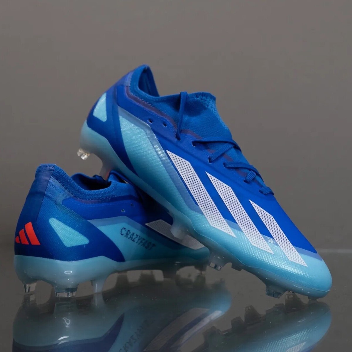 Adidas X CrazyFast.2 FG Men's Cleats Soccer Shoes Blue Trainers