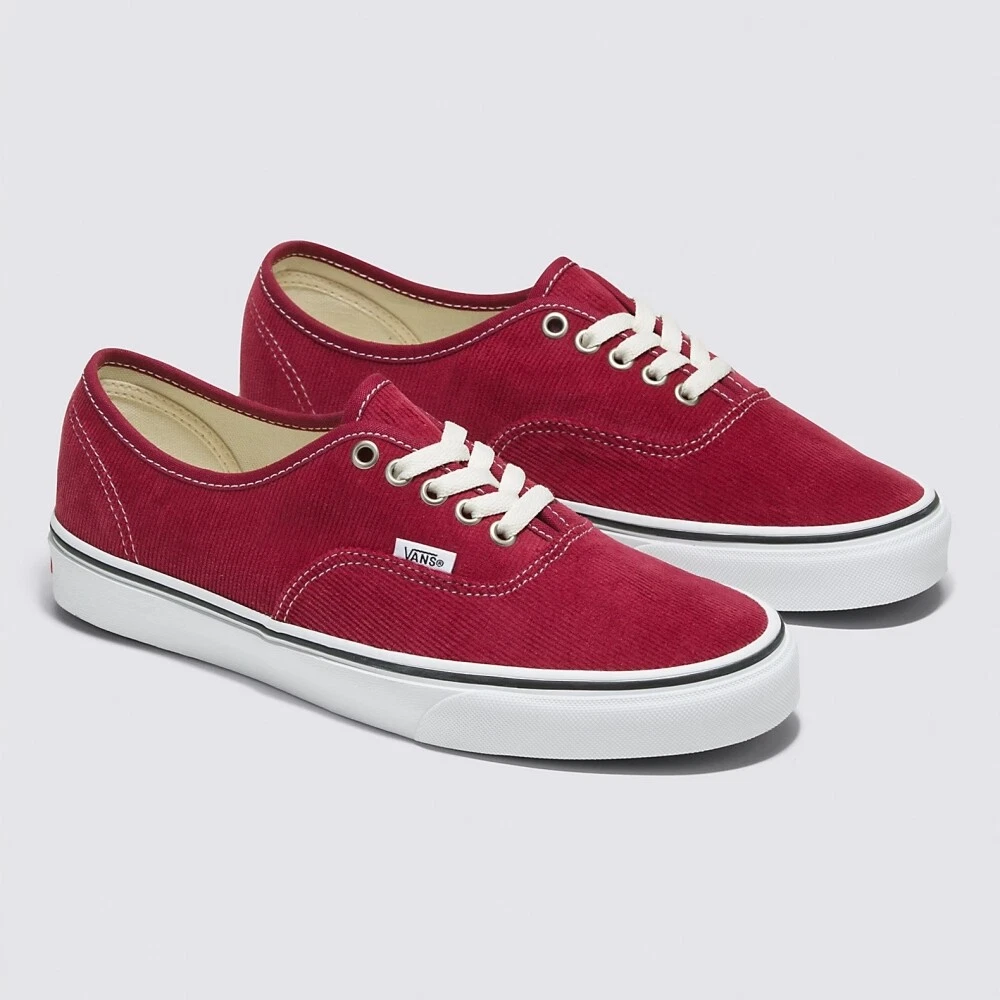 Vans authentic red sneakers cheap