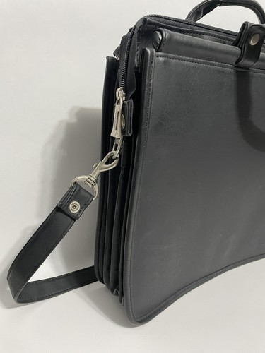 Leather Suit Briefcase Laptop Case, By U.S. LUGGAGE New York - Picture 6 of 18