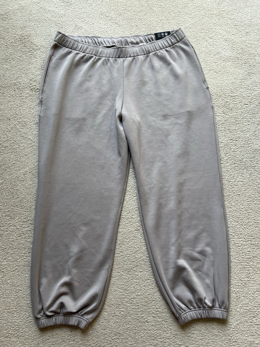 GILLY HICKS Active Cooldown Joggers Stone Grey Sweatpants Pants