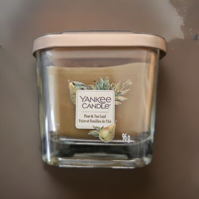 Yankee Candle  Elevation  PEAR & TEA LEAF  1-Docht Duftkerze  96g, Selten