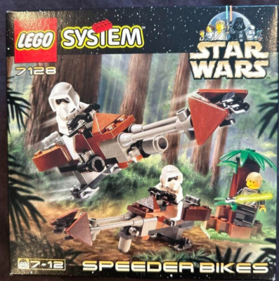 LEGO 7128 Speeder Bikes Star Wars series in 1999 / 7-12