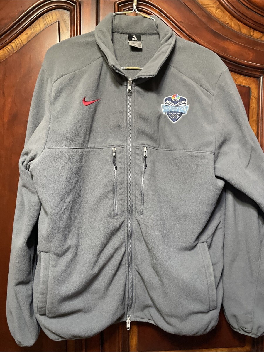 Nike ACG 2010 NBC Vancouver Olympic Fleece Jacket: Size XL | eBay