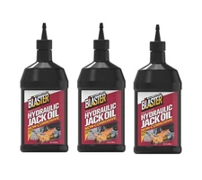 B’laster Heavy-Duty Hydraulic Jack Oil 32oz 3Pack