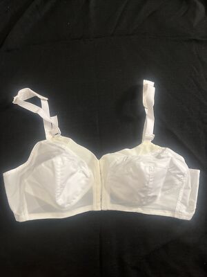 EXQUISITE FORM WOMEN'S FULLY FRONT CLOSE WHITE 46C
