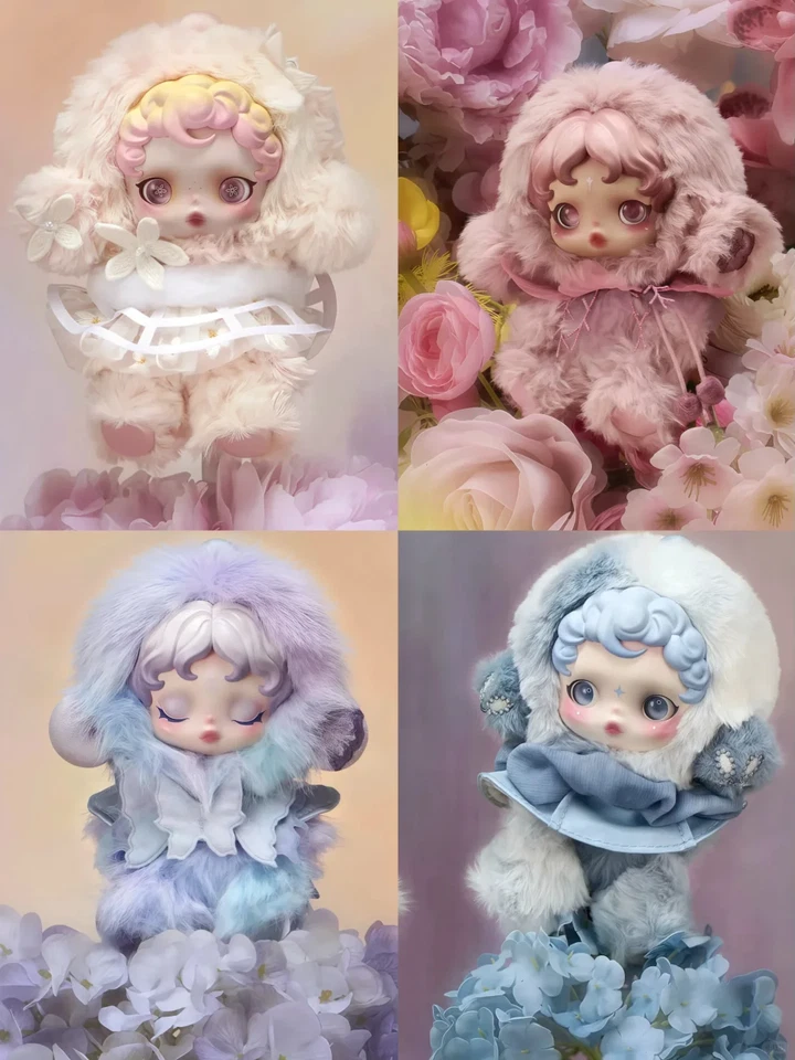 SKULLPANDA L' impressionnisme Plush Series Confirmed Blind Box Gift Toy - Image 2 of 4