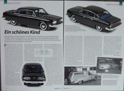 TATRA T 603 A in 1-43 von Autocult....ein Modellbericht #1807c