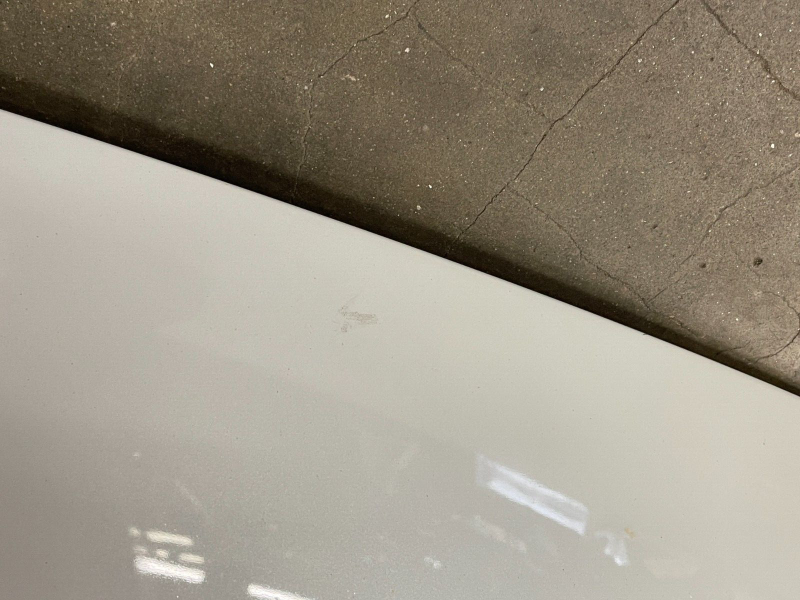 2013 2014 Maserati Granturismo M145 Rear Trunk Lid Cover Panel White 1458 OEM