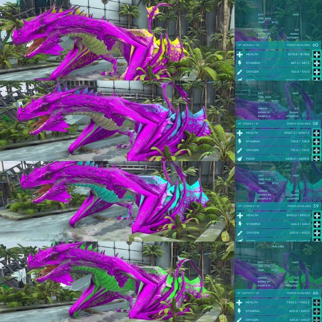 Ark PS4 PvE Official Magenta Fire Wyvern eBay