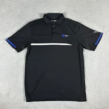 Callaway Polo Sawgrass Shirt Mens Large Black Pullover Regular Fit Short Sleeve