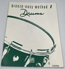 Breeze-Easy Method for Drums, Bk 1 by John Kinyon (1979, Trade Paperback)