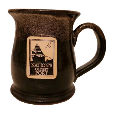 Vintage Coffee Mug ''Nation's Oldest Port'' Sunshine Hill Tea Chocolate Drinks Cup