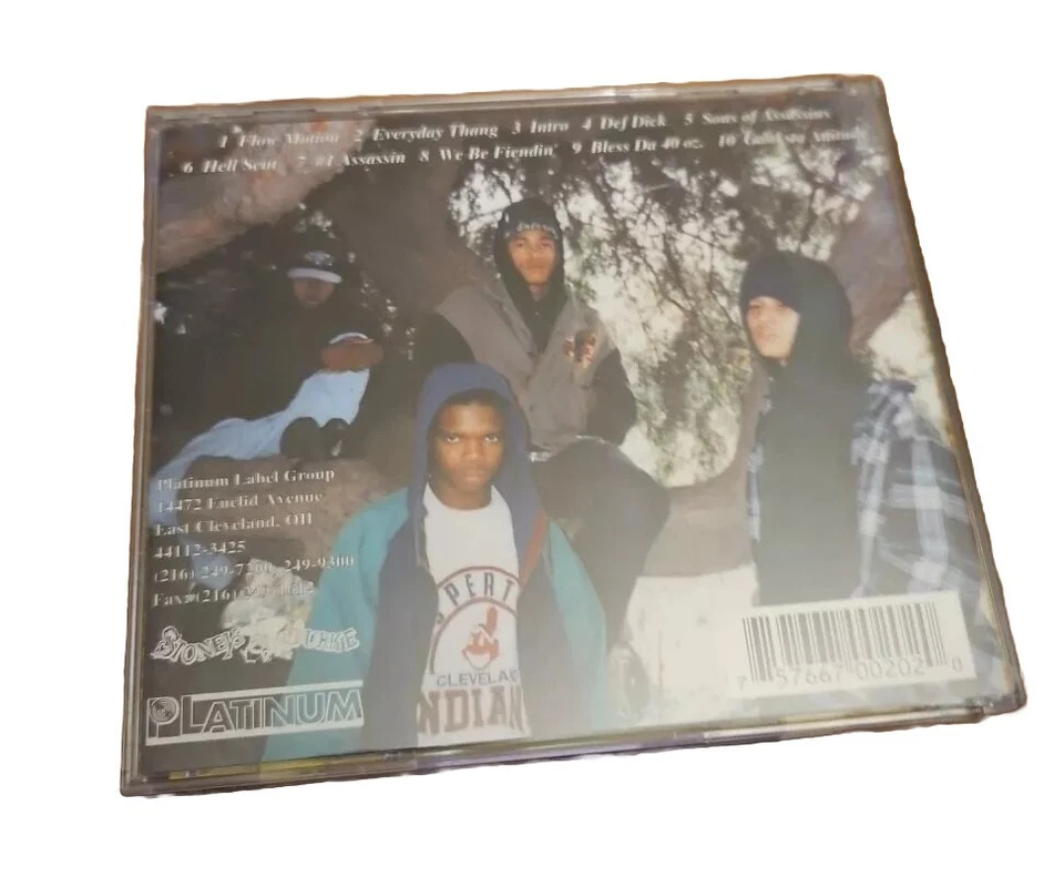 Cd Bone Enterprise Faces Of Death Hip Hop 1995 Platinum Label Group Thugs - Imagem 2 de 4