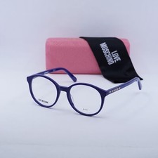 NEW Moschino Love MOL540 0PJP00 Blue 50mm Eyeglasses