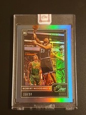 2020-21 Panini One & One Robert Woodard II Rookie RC #13/30 #150 Kings 