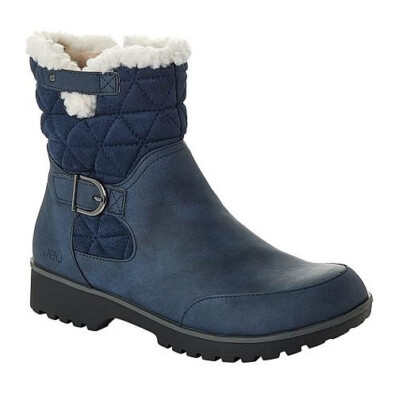 JBU Gabriella Water-Resistant Moto Boot US 10 Navy