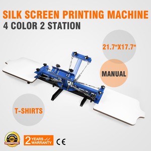 2 color silkscreen press