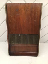 Antique Walnut Rolling Board Whitall Tatum Co #297 Rows 24