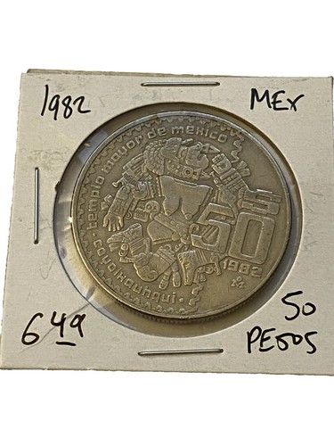 1945 Mexico Gold 50 Peso PCGS MS65 Great Eye Appeal Strong Strike