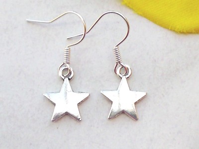 Ohrringe *STERN Ohrhänger Star Sternchen Hänger mit Sternen Ohrschmuck