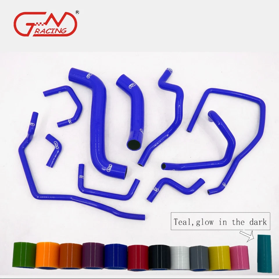 Mangueras calefactoras de radiador de silicona aptas para Subaru Impreza MK10 WRX/STI GRB GH8 2008-2014 Foto 3 de 4