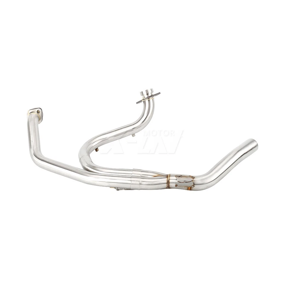 Tubo de escape de enlace medio para motocicleta Honda Transalp 650 2000-2007 XL650V XL 650V Foto 3 de 4