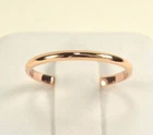 BRAND NEW 10k Rose Gold 2mm Wedding Band Comfort Fit Size 4-9