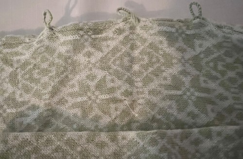 Karen Scott 2pc Sweater & Scarf women Sz 1X Cotton V-Neck L-Sleeve Pull-Over - Picture 7 of 8