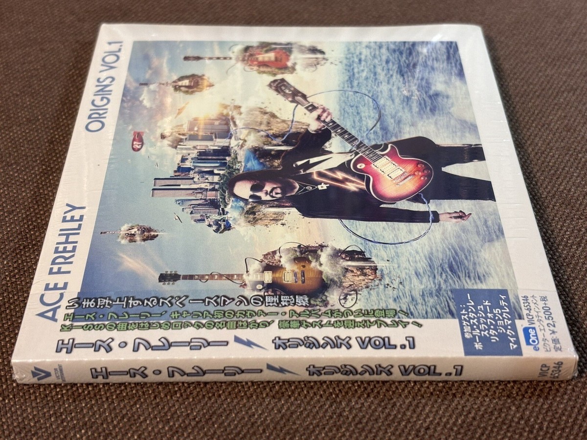 Sealed ACE FREHLEY Origins Vol.1 JAPAN CD VICP-65346 w/ OBI Sealed ACE FREHLEY Origins Vol.1 JAPAN CD VICP-65346 w/ OBI